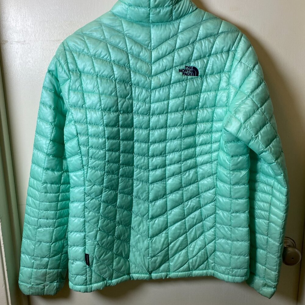 The North Face ThermoBall Jacket • Aqua / Mint • Women’s Large - Picture 2 of 11